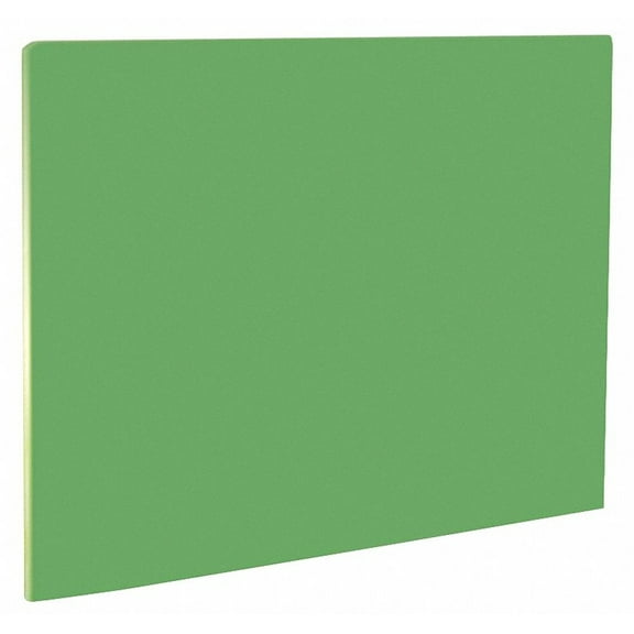Crestware Cutting Board,24 in.L,Green,Polyethylene PCB1824G