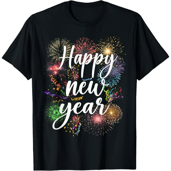 Happy New Year 2026 Firework Family Matching Men Women T-Shirt TShirt