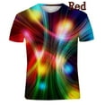 thumbnail image 1 of 2024 Personalized Features Trendy Fashion Gradient Color Men's Printed T-shirt Simple and Versatile Street Style Short Sleeve, 1 of 5