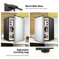 thumbnail image 5 of STAKOL 3 cu.ft. Compact Upright Freezer w/Single Stainless Steel Door Removable Shelves, 5 of 10