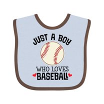 Inktastic Baseball Fan Quote Boys Sports Ball Boys Baby Bib