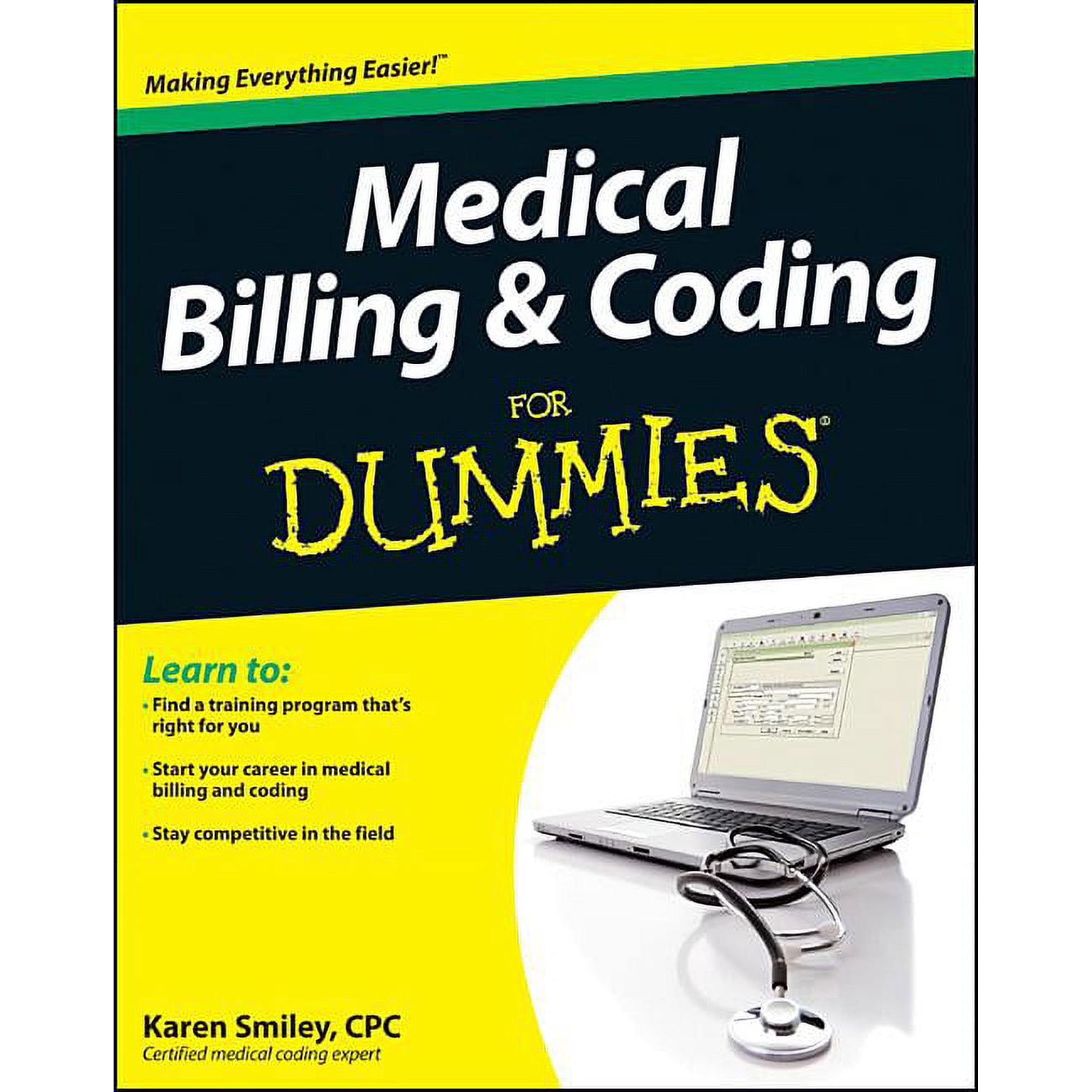 Medical Billing Coding For Dummies by Karen Smiley (Paperback), Medical Billing and Coding for Dummies, Health, Mind & Body, English