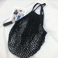 thumbnail image 2 of Portable Tote Cotton Reusable Fruit Shopping Net Bag Woven Mesh Bag House Supplies, 2 of 6