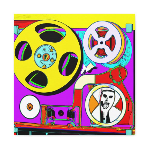 Reels of Retro Rhythm - Canvas