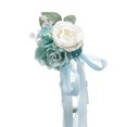 thumbnail image 2 of Neinkie Artificial Flower Arrangement for Wedding Chair Back Aisle Pew Flower Decoration, 2 of 7