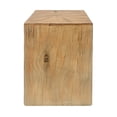 thumbnail image 7 of Christopher Knight Home 18" MGO End Table, Wood-Look Square Design, Indoor Outdoor Side Table, Natural Finish, Set of 2, 7 of 7