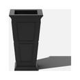 thumbnail image 1 of Veradek Brixton Tall 28" Planter Black, 1 of 10