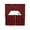 Dark Red, variant on Vintage Forest Green Kitchen Curtains Swag Valance for Windows/Bathroom/Cafe, Farmhouse Retro Solid Color Linen Texture Rod Pocket Drape Panel Swag Curtains Valance for Bedroom/Living Room 56"x36"