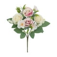 thumbnail image 2 of Inerposs Artificial Flower Arrangements, Simulation Rose Bouquet, Wedding Decoration, Home Furnishings, Fresh Look, Elegant Aesthetic Enhancements, 2 of 6