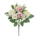 thumbnail image 2 of Ramo de rosas artificiales | Paquete de 2 flores para decoración de bodas | Pequeños arreglos florales artificiales para el hogar y eventos | 28 cm, 2 of 6