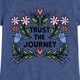 thumbnail image 3 of Instant Message - Trust The Journey  - Toddler & Youth Girls Short Sleeve Graphic T-Shirt, 3 of 6