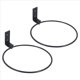 thumbnail image 1 of Paquete de 2 Soportes para Pelotas Plegables Montados en la Pared, Expositor Deportivas Baloncesto, Voleibol, Rugby, FúTbol, ​​FúTbol, 1 of 5