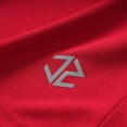 thumbnail image 6 of KPOPLK Men's Athletic Running Shorts Gym Workout 7"/9"/5" Quick Dry Lightweight Sports Basketball Tennis Zipper Pockets Size XXL,Red, 6 of 9