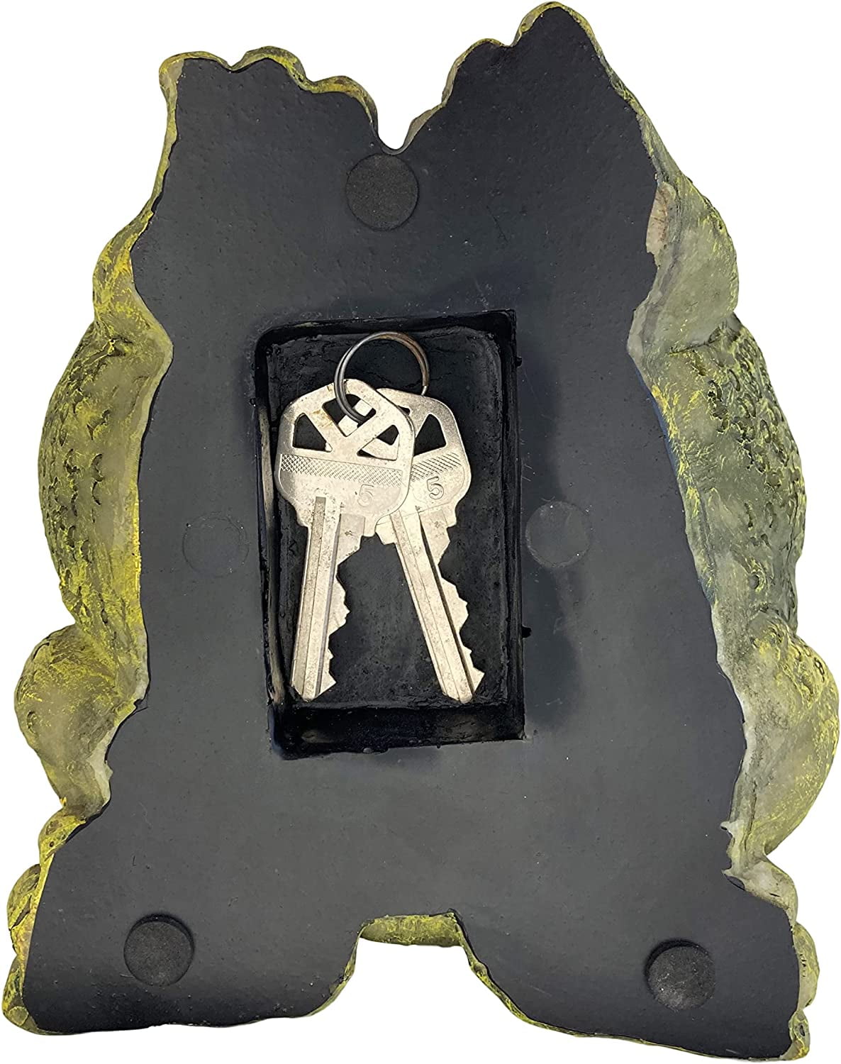 Iron Frog Key Hider - Hide a Key Outdoor - Outside Key Hider - Spare Key  Holder, Garden Decoration Frog Statues…