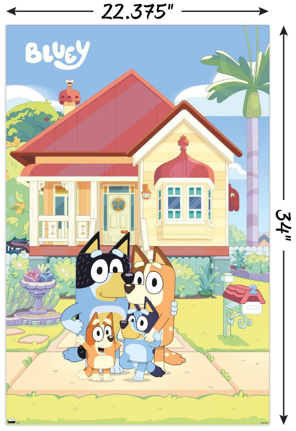 Bluey - Family Wall Poster