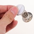 thumbnail image 3 of OUNONA 8Pcs Small Toys With Spring Base for Shake the Spring 1.57X1.57X0.98In Silver, 3 of 8
