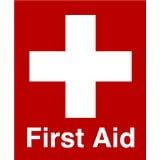 Custom Wall Decal First Aid Picture Art - Living Room Peel & Stick Sticker - Vinyl Wall Decal