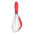thumbnail image 3 of Balloon Whisk, Not Easy To Rust Non Slip Handle Silicone Scraper Whisk with Silicone Scraper for Cooking Cream Blending, 3 of 7