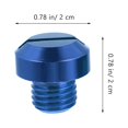 thumbnail image 5 of Kudiqi Motorcycle Mirror Hole Plugs - Blue (2pcs), 5 of 5