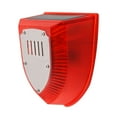 ShYlai Solar Security Alarm Lights with Motion Sensor Gunshot Sounds