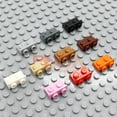 thumbnail image 4 of MOC Support Inversé 1x2-1x2 Compatible 99780 50 Pcs Briques en Vrac Assemblages Blocs de Construction Particules Jouets Rouge 50 Pcs, 4 of 4