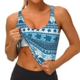 thumbnail image 4 of Lsque Sea Underwater Animals Printed Women'S Sports Bra, Compression, Moisture Wicking, High-Impact Sports Bra For Women,Supportive sports bra-Small, 4 of 9