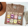 thumbnail image 2 of Jesus Is My Jam Shirt – Funny Christian T-Shirt, Comfort Colors Faith Gift, Jesus Christ Tee for Men & Women, 2 of 8