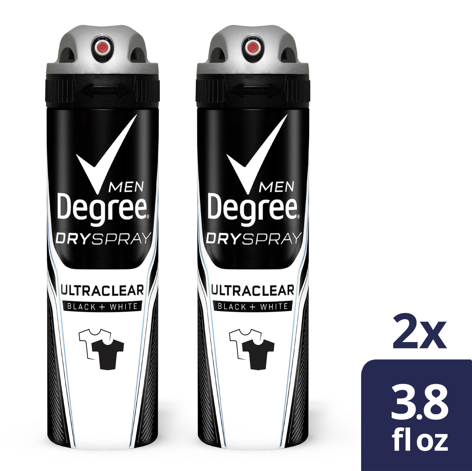 Degree UltraClear Antiperspirant Deodorant Dry Spray Black+White Fresh