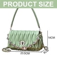 thumbnail image 2 of Bolso de PU de moda bolso de un solo hombro con temperamento informal para citas, 2 of 5