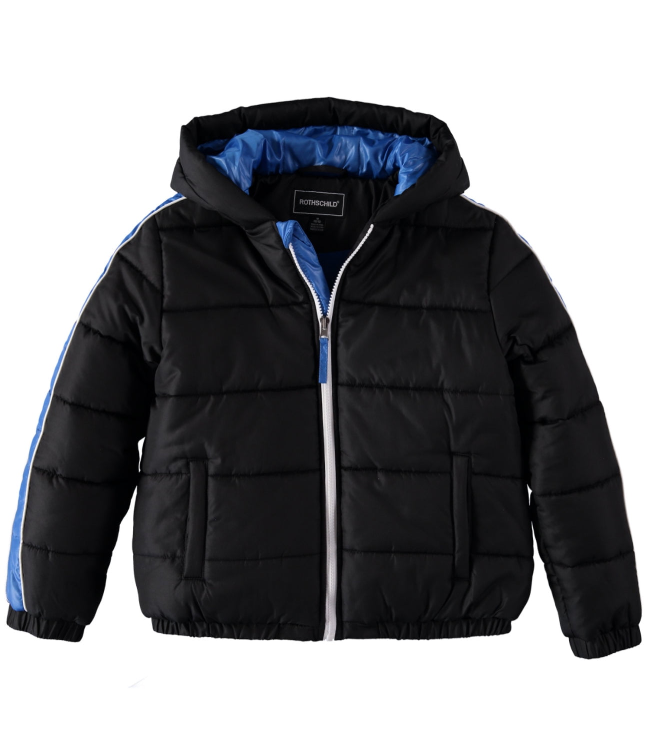 Rothschild Boys 2T-4T Zip Front Puffer Jacket