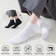 thumbnail image 3 of LBJR Mens Ankle Socks Breathable Casual Comfort Thin Low Cut Socks for Men,10 Pairs, 3 of 6