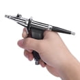 thumbnail image 2 of Rupoun Multi-Purpose Gravity Feed Spray Gun Trigger Airbrush Kit, 0.3mm Nozzle, Adjustable Tail Handle for Art, Cake Decorating, and Model Painting (Model 166 AK, 0.96 lbs / 435g), 2 of 9