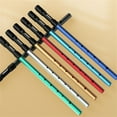 thumbnail image 3 of SOFEIYA Irish Whistle Flute C D key Ireland Tin Penny Whistle 6 Hole Flute Instrument, 3 of 7