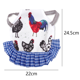 thumbnail image 2 of 4 piezas de silla de montar para pollo, correas para chaqueta de pollo, delantal para gallina, delantal para pollo, 2 of 5