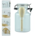 thumbnail image 4 of Yongwei Glass Jar Empty Clear Bath Salt Seasoning Sauce Jar Container with Spoon, 4 of 8