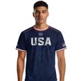 thumbnail image 4 of 2026 New USA Soccer Jersey for Men, United States Jersey Soccer, Jersey USA Fans Crew Neck Short Sleeve Football Retro Streetwear Outdoor T Shirt for Adult(Dark Gray, 2XL), 4 of 4