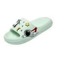 thumbnail image 2 of CERYTHRINA Slide Sandals for Boys and Girls Anti-Slip Pillow Slippers Ultra Light Home Slippers Shower Summer Sandals Water Shoes (Little Kid/Big Kid), 2 of 5