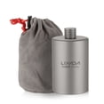 thumbnail image 1 of Lixada LIXADA Lightweight Titanium Wine Flask, 200ml Capacity, Corrosion-Resistant, Ideal for Camping, Hiking & Outdoor Adventures, Compact & Durable Design, 1 of 7