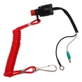 thumbnail image 4 of Interruptor de parada de motor fueraborda marino, luz impermeable, interruptor de apagado de emergencia del motor ABS para T4 6E0‑82575‑00, 4 of 12