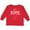 Red, variant on Inktastic It's Home- State of New Jersey Outline Boys or Girls Long Sleeve Toddler T-Shirt