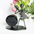 thumbnail image 2 of FENGGUIQU De Metal Negro Con Forma De Guitarra Creativa Para Hogar, 2 of 5