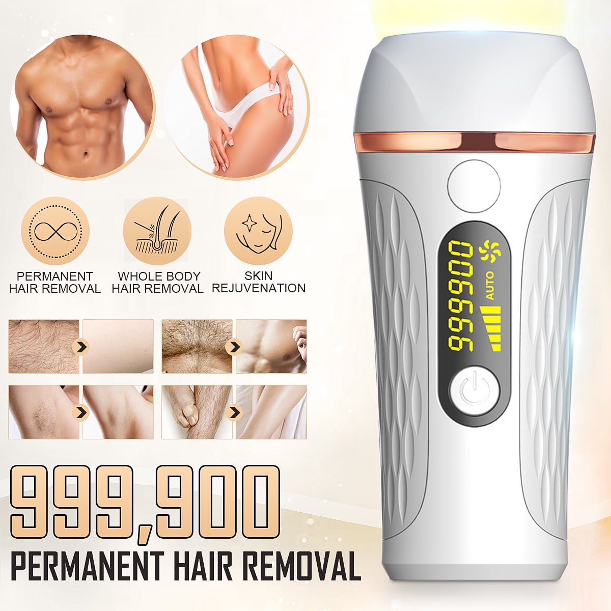 laser hair shaver