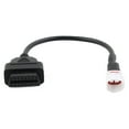thumbnail image 2 of 4-pin to OBD2 diagnostic tool code reader adapter cable for Yamaha motorcycle -, 2 of 4