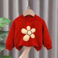 thumbnail image 2 of ZIXKCGDSE Girls 2 Piece Outfits Flower Print Crewneck Sweatshirt and Jogger Pants Casual Set Size 7-8 Years, 2 of 3
