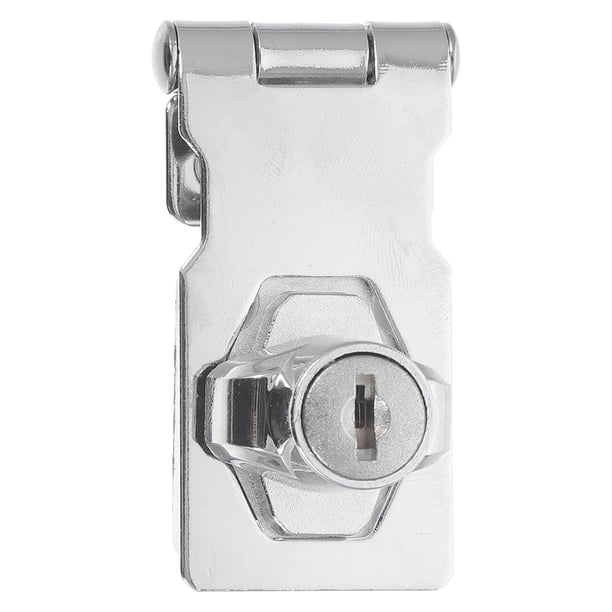 Cerraduras con llave y pestillo de seguridad de acero inoxidable con llave para gabinetes