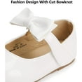 thumbnail image 4 of Toddler Flower Girl Dress Shoes - Girl Ballet Flats Party School Shoes Wedding, 4 of 5