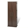 thumbnail image 2 of Prepac 64" Large Shaker Style Deluxe Media Cabinet in Espresso, 2 of 2