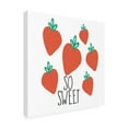 thumbnail image 2 of Fiorella Surface Design 'So Sweet Strawberry' Canvas Art, 2 of 3