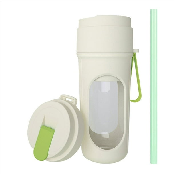 Licuadora Eléctrica de 12 Cuchillas, 350 Ml, Exprimidor de Frutas, Recargable por USB, Color Verde