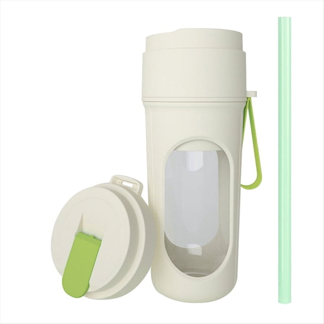 Licuadora Eléctrica de 12 Cuchillas, 350 Ml, Exprimidor de Frutas, Recargable por USB, Color Verde